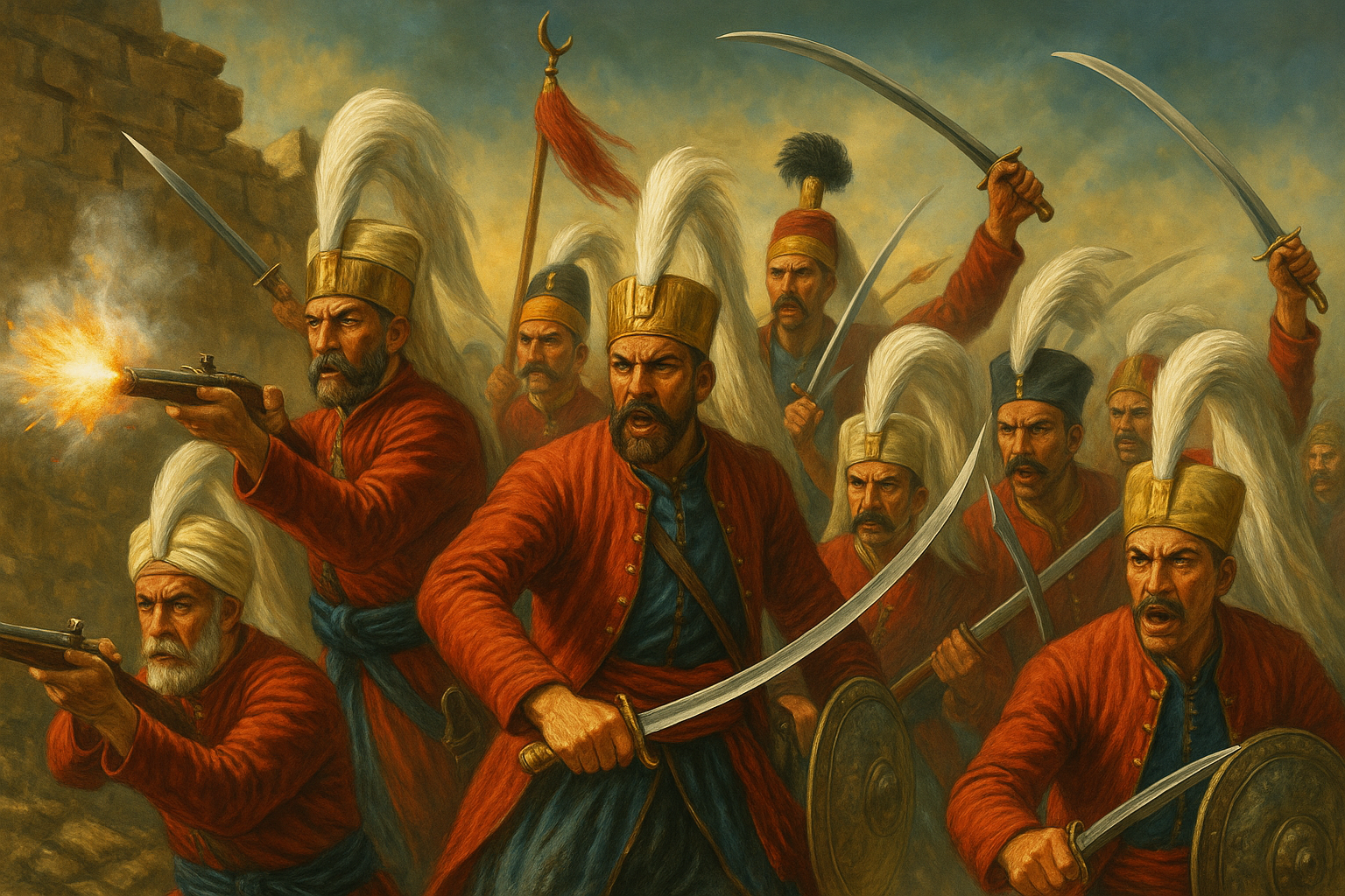 Yeniçeri (Eski Asker ) Padişah 2. Mahmut Ayaklanması